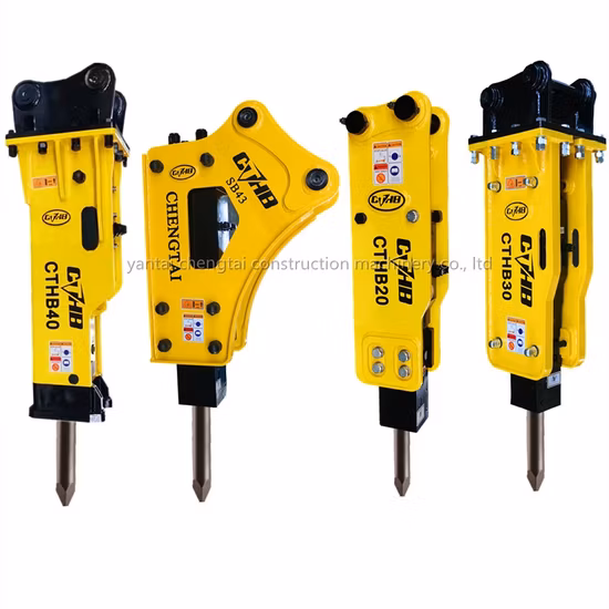 Cthb CE Approved Certification Excavator Hydraulic Breaker Powerful Jack Hammer